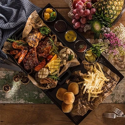 مطعم مأكولات بحرية فاخر في BH