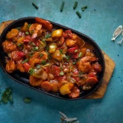 SHRIMP WITH CHILI SAUCE